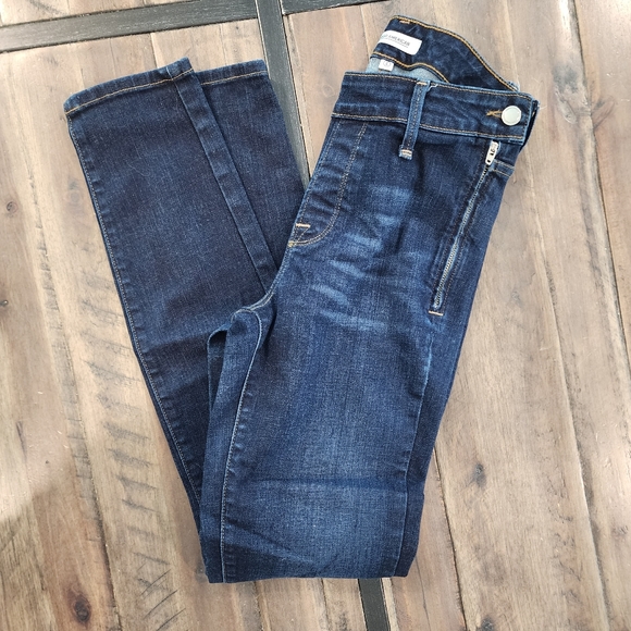 Good American Denim - Good American high waist side zip skinny jeans
